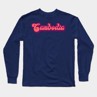 Cambodia Latino Long Sleeve T-Shirt